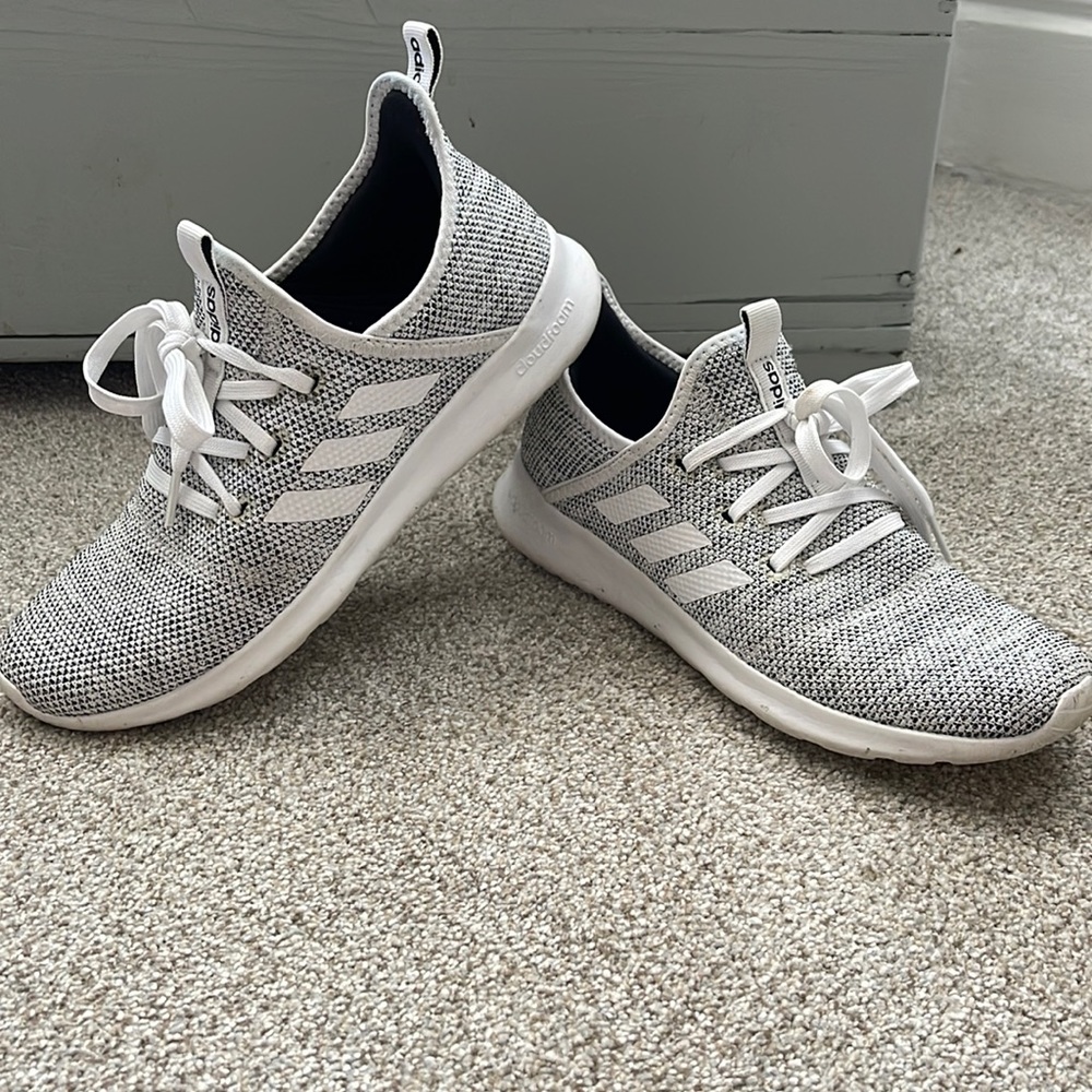 Adidas memory foam slip on sneakers